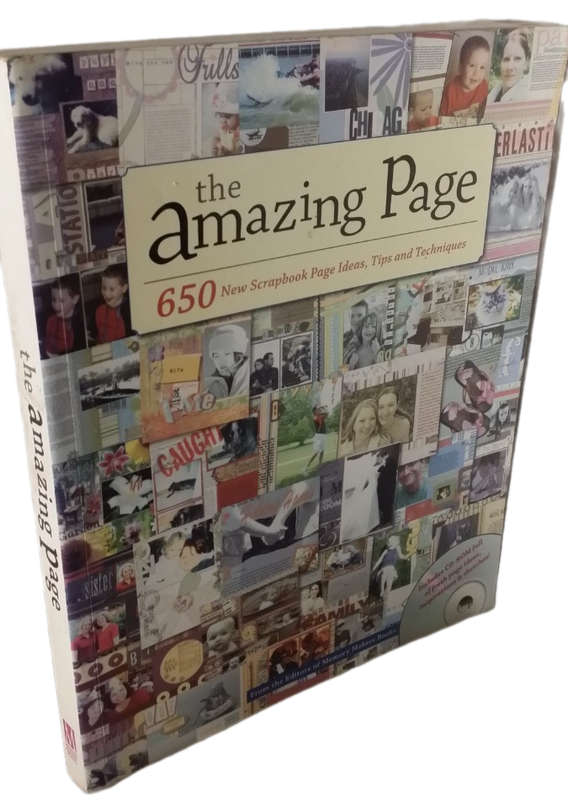 BOOKS  -The Amazing page , 650 New Scrapbook Page IDEAS TIPS AND TECHNICS