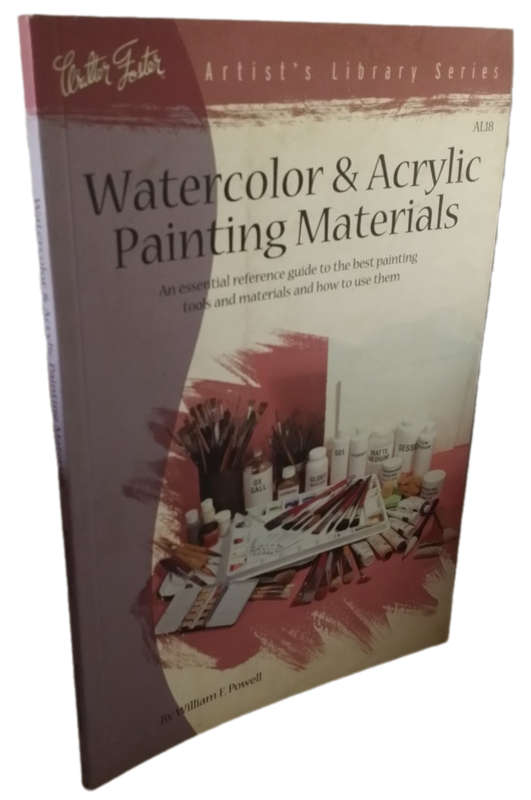 BOOKS  - Artist`s Library Series Watercolor and Acrylic tools how to use them