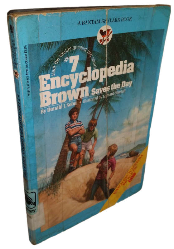 Book -  Encyclopedia Brown Saves the Day