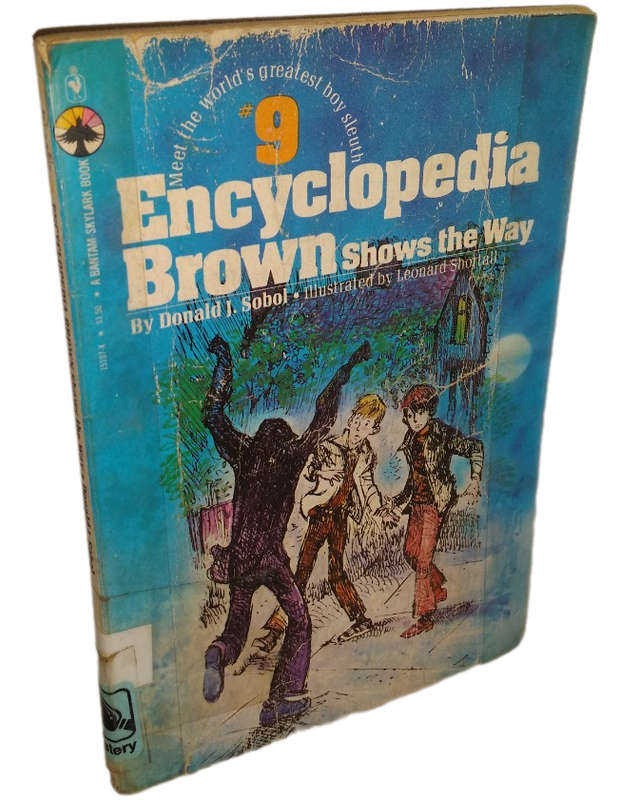 Book -  Encyclopedia Brown Shows  the Way