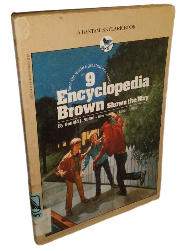 Book -  Encyclopedia Brown Shows the way