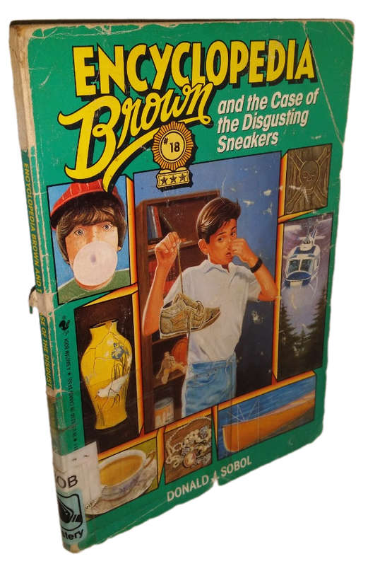 Book -  Encyclopedia Brown and the case of the disgusting sneakers