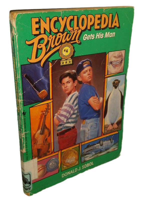 Book -  Encyclopedia Brown  Gets his man