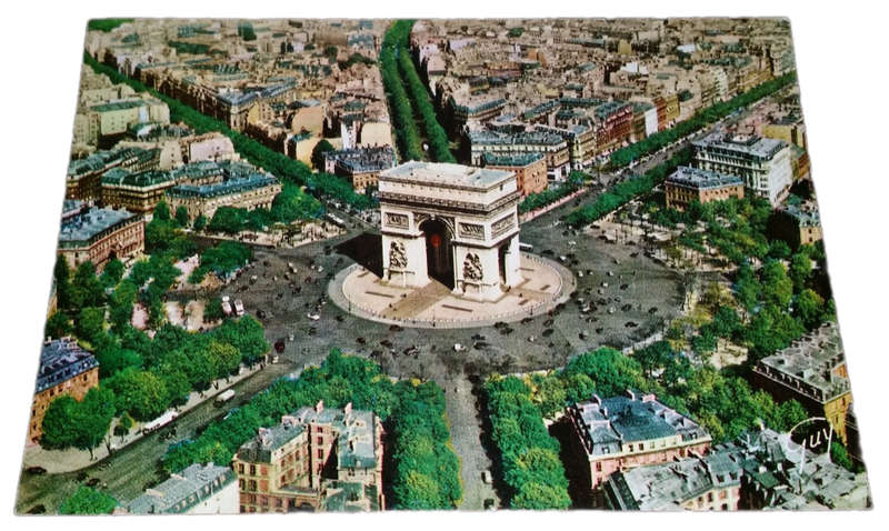 Postcard unused  -   Arc de Triomphe Italy 1806-1836