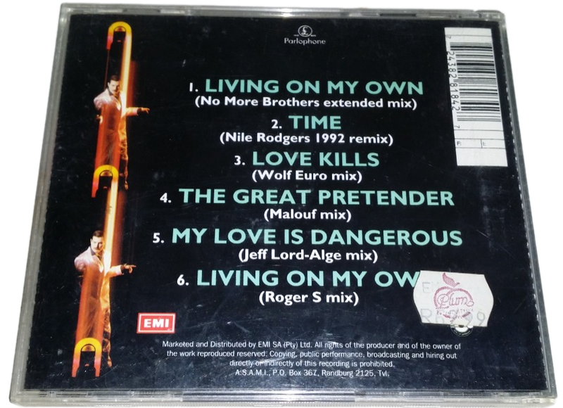 CD  - Freddie Mercury , Remixes