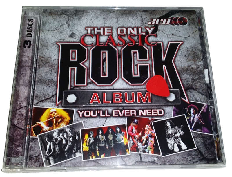 CD  -  The Only Classic Rock Album you`ll ever Need 3 DISC`S