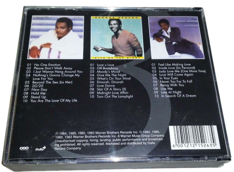 CD  -   George Benson Trilogy 3 Classic Albums