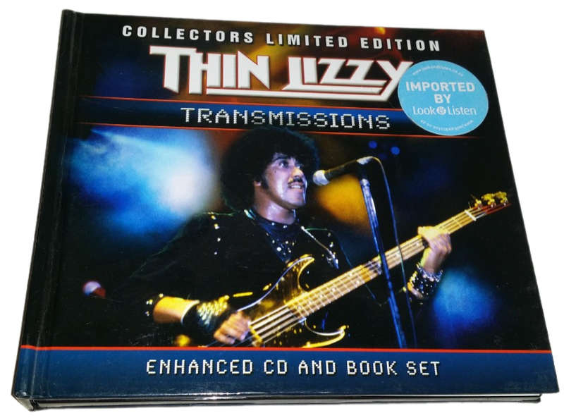 CD Music - Thin Lizzy - Collectors Limited Edition -  Transmissions  , Enhanced cd and book set
