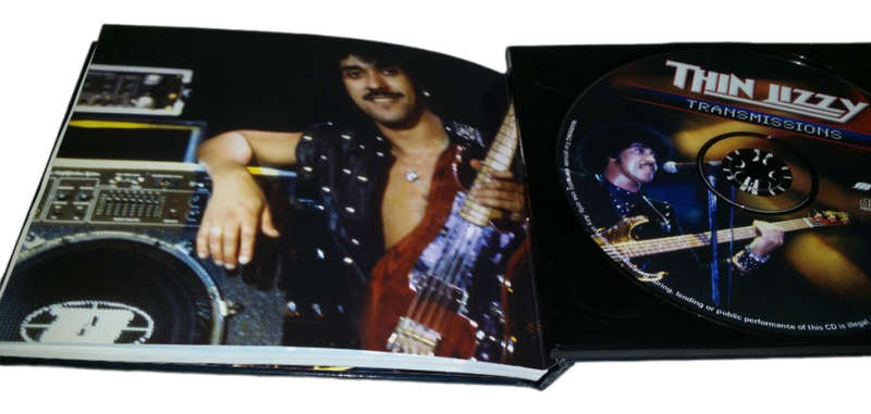 CD Music - Thin Lizzy - Collectors Limited Edition -  Transmissions  , Enhanced cd and book set