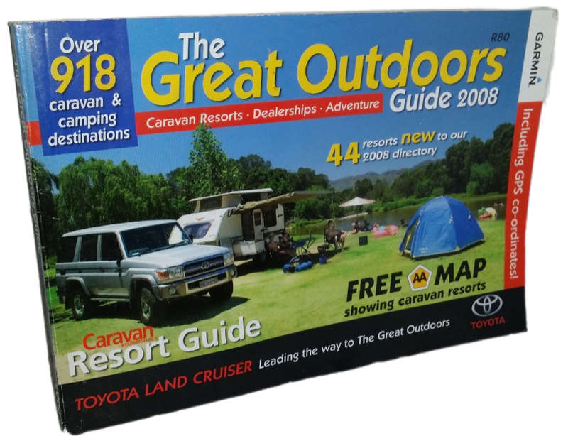 BOOKS - The Great Outdoors Caravan and Camping sites