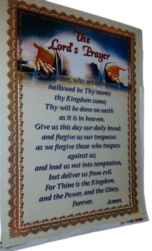 Poster -  The Lord`s Prayer