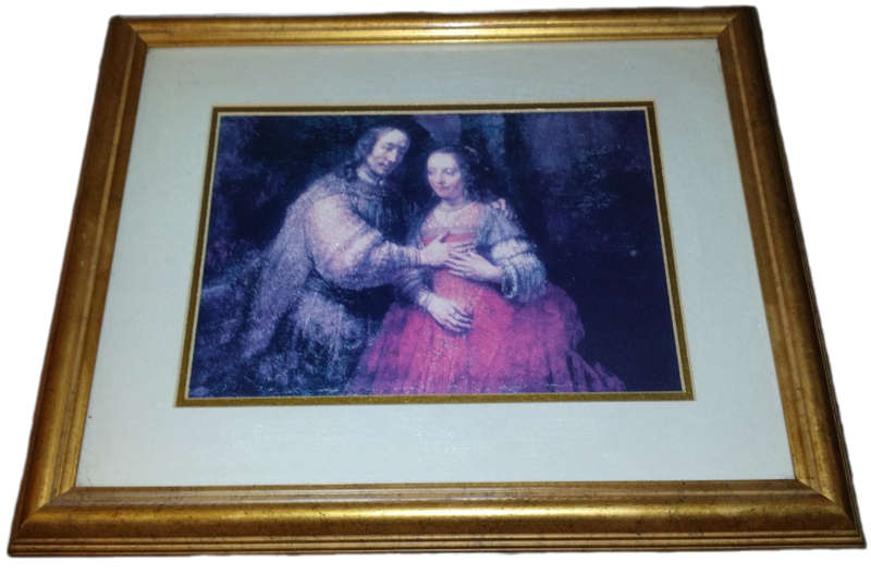 Art -   Vintage Print 43 x 35 cm