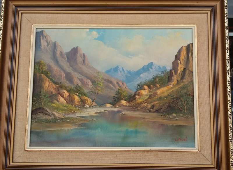 Art - Cronje Painting 56 X 46 CM