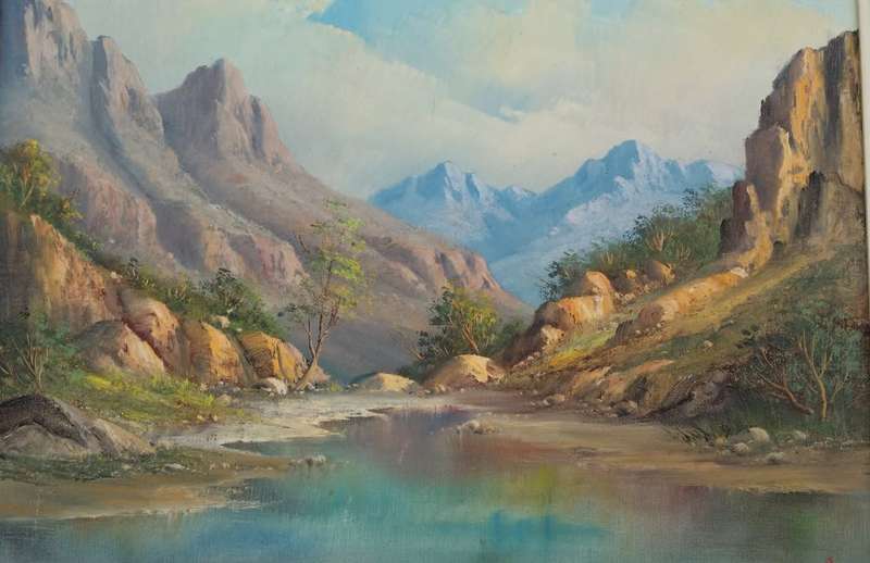 Art - Cronje Painting 56 X 46 CM
