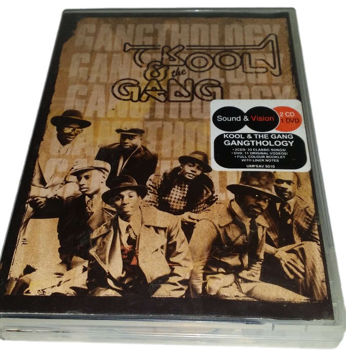 Music CD , DVD  - Kool ad the Gang  Gangthology 2xCD + DVD