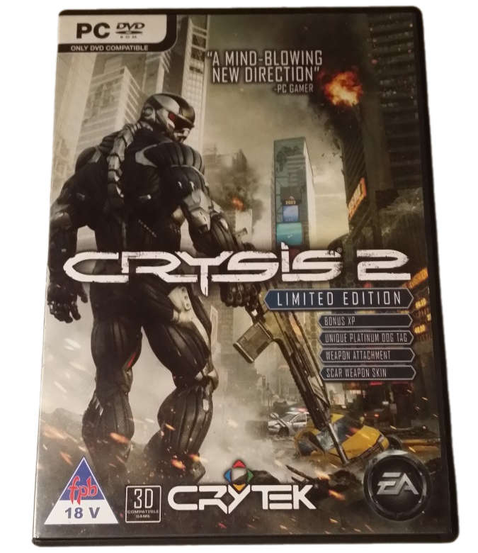 Games PC  -Crysis 2 Limited Edition