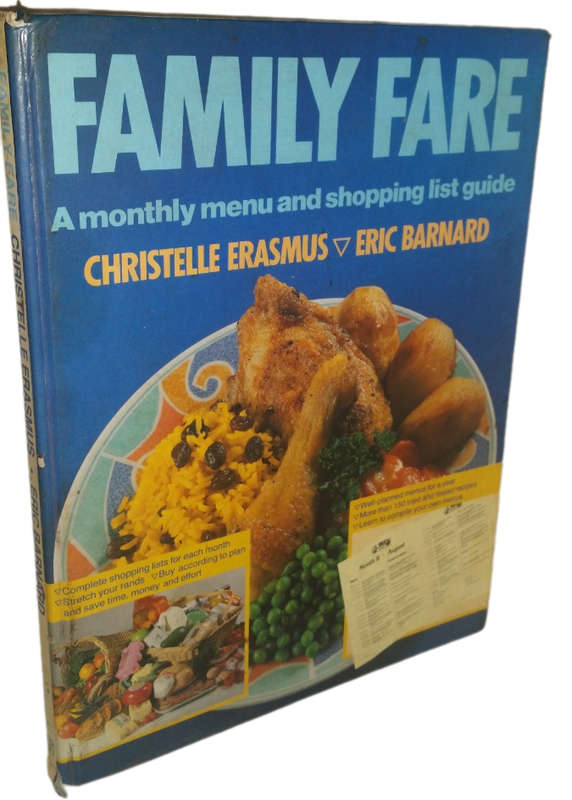 Books : Family Fare - Monthly Menu and shopping list  guide