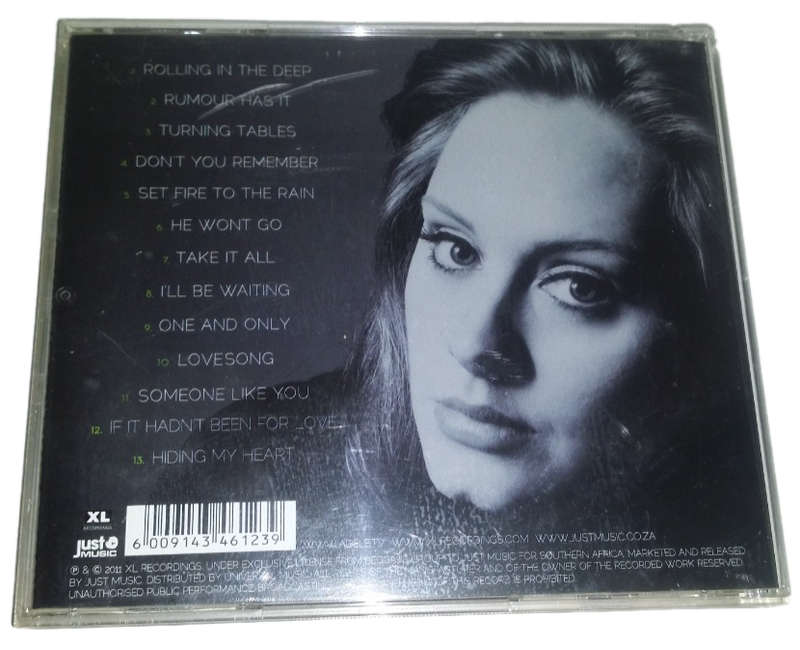 CD Music - Adelle 21
