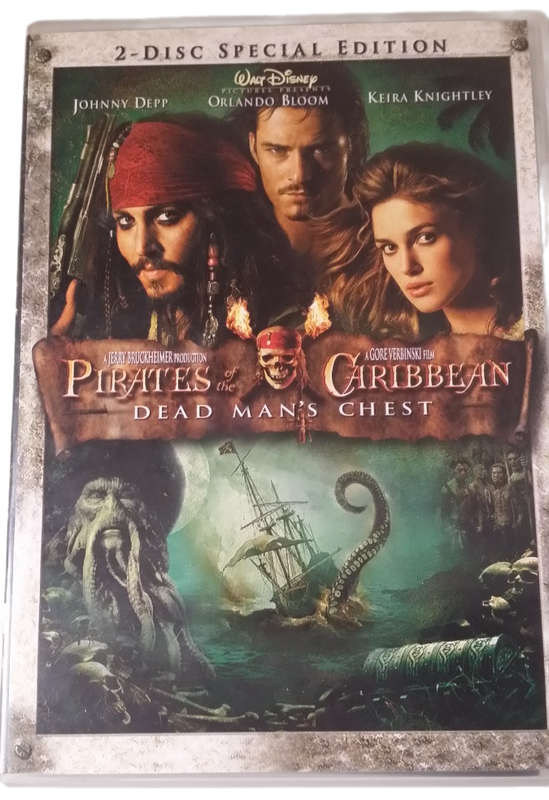 DVD Movie - Pirates of the Caribbean - Dead Man`s Chest  2 disc special edition