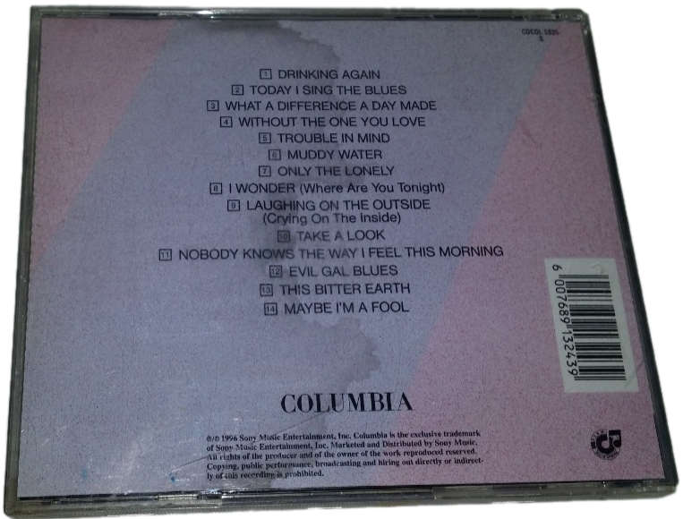 Music CD -  Aretha Franklin sings the blues