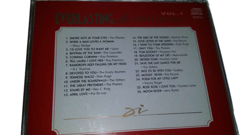 Music CD -  Everlasting 125 Golden Oldies by Original Artists 5 discs