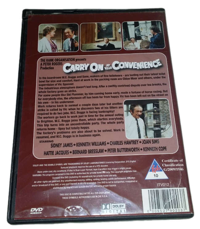 DVD movie  :  Carry On