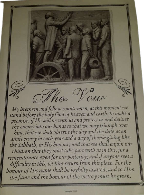 Voortrekkers Gelofte - The Vow
