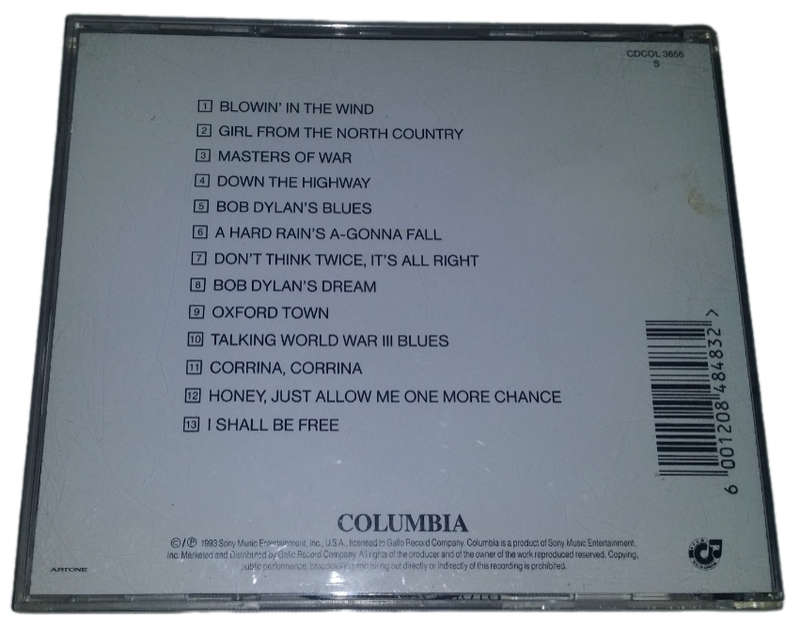 CD Music - Free Wheelin Bob Dylan