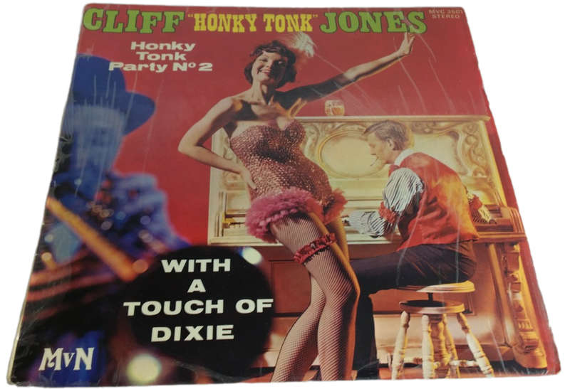 LP Vinyl Records -  Cliff Honky Tonk Jones