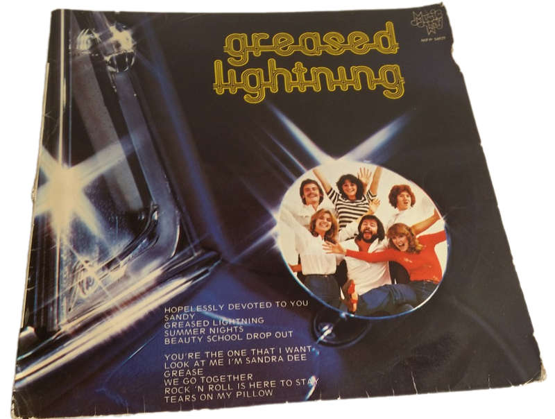 LP Vinyl Records -  Greased Lightning