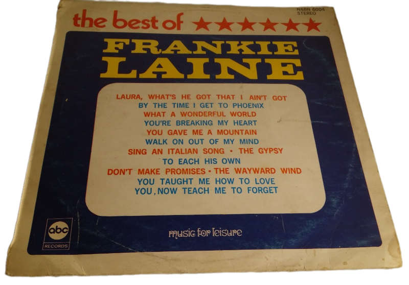 LP Vinyl Records -  The Best of Frankie Laine