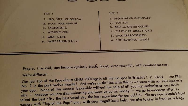 LP Vinyl Records -Top of the Pops