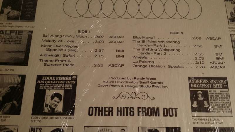 LP Vinyl Records - Billy Vaughn
