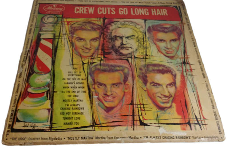 LP Vinyl Records - Crew Cuts go Long Hair