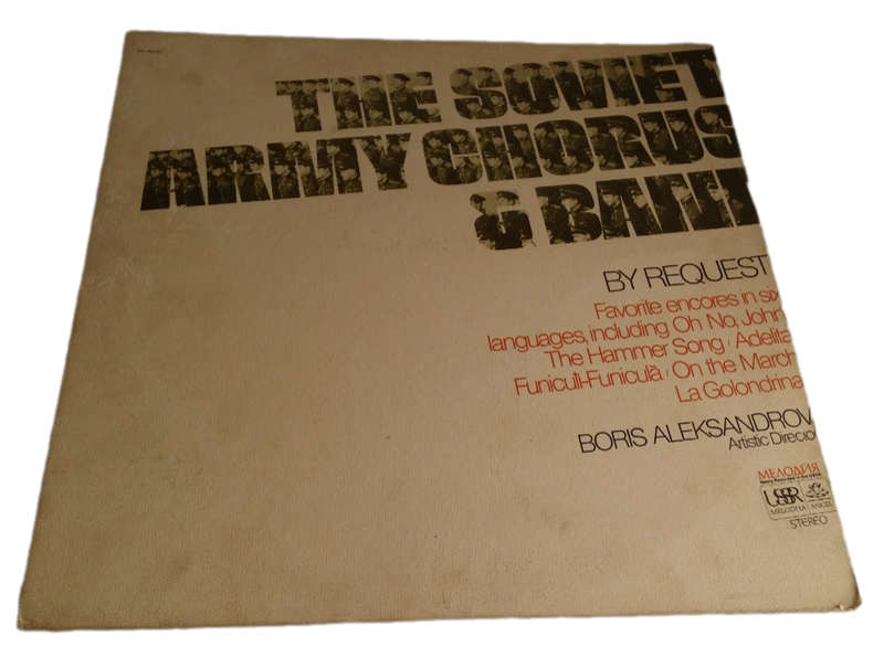 LP Vinyl Records -  The Soviet Army Chorus