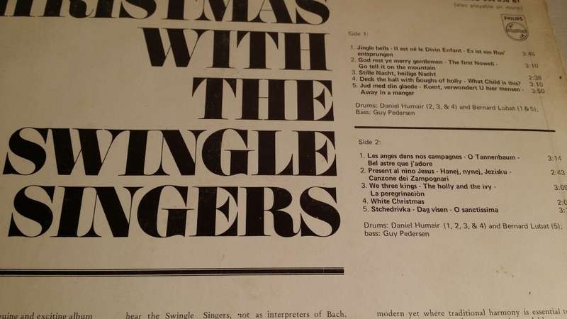 LP Vinyl Records -   Christmas with Swingle Singers