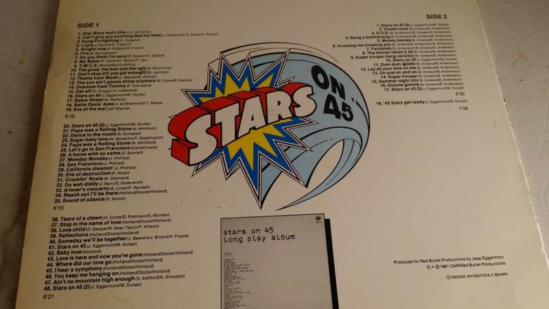 LP Vinyl Records - Stars on 45