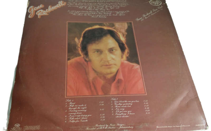 LP Vinyl Records - Gene Rockwell