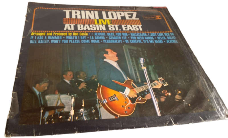 LP Vinyl Records - Trini Lopez