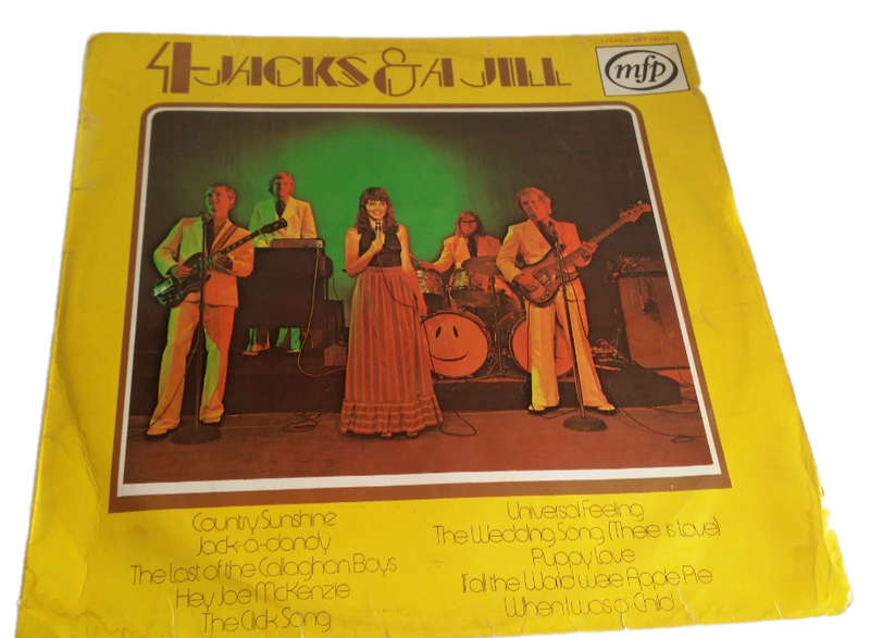 LP Vinyl Records -  4 Jacks and a Jill