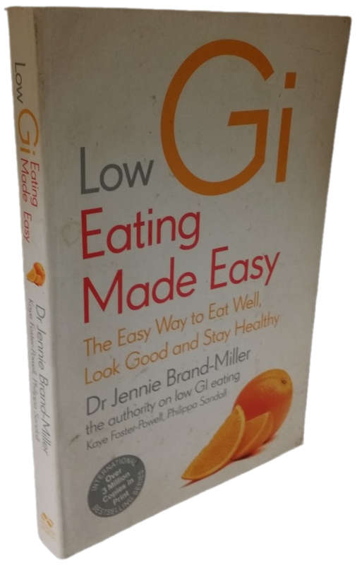 BOOKS - Low Gi Eating made easy  - Dr Jennie Brandt Miller