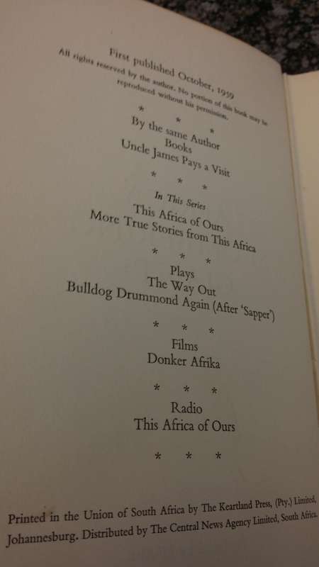 Books :  Afrika Simmering Giant 1959