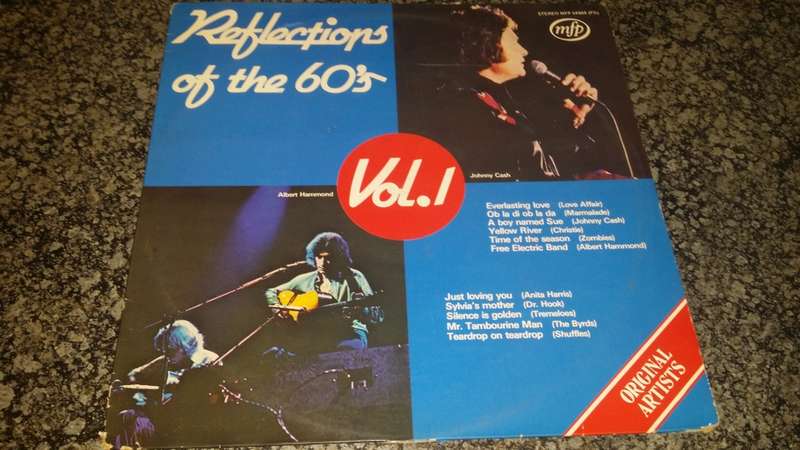 LP Vinyl Records  -  Reflections of the 60`s