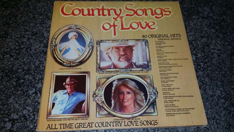 LP Vinyl Records  - Country Song Of Love 40 songs