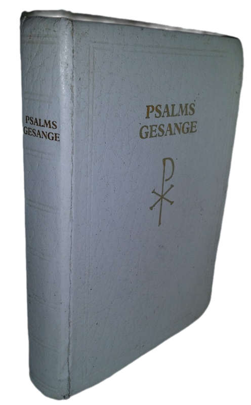 BOOKS   -Psalms  , Gesange - Signed