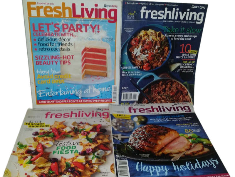 BOOKS - Four Fresh Living magazines