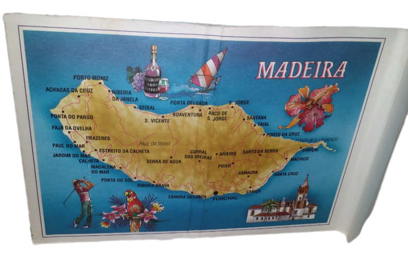 Vintage  unused -Fowers of Madeira