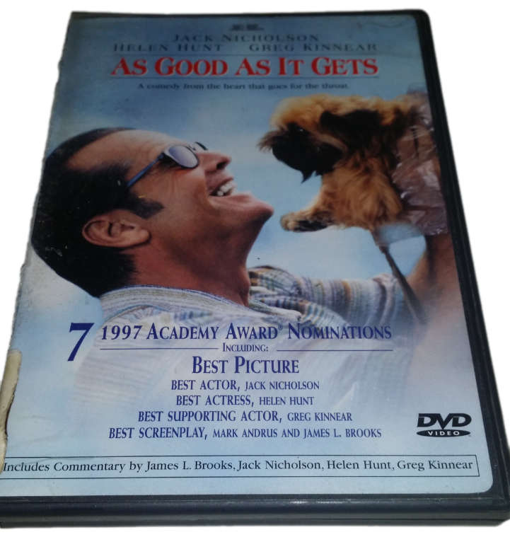 DVD movie  :  As Good as it gets