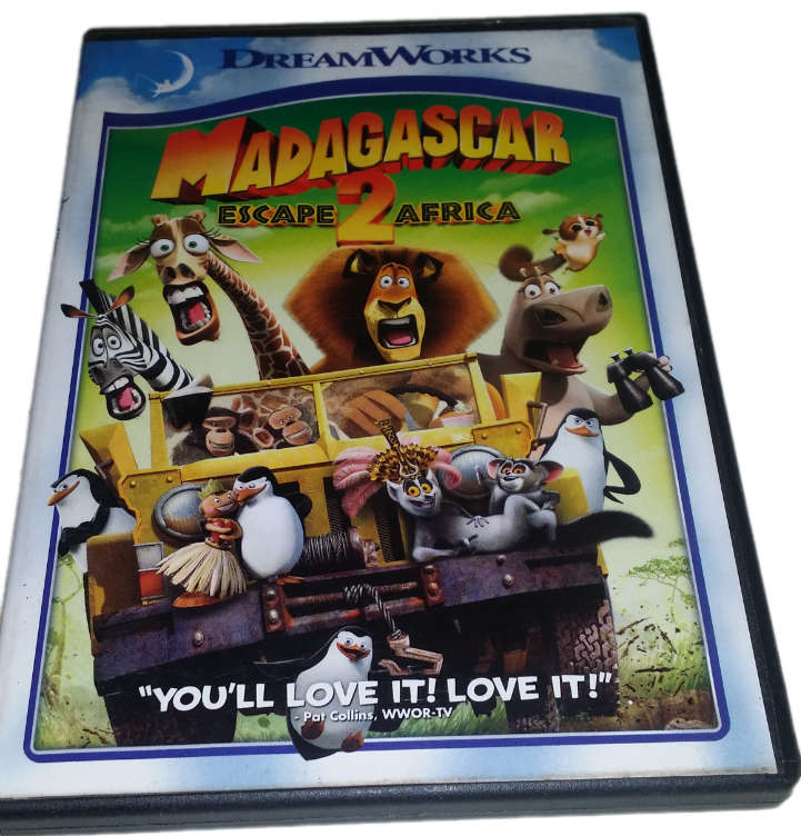 DVD movie  :  Madagascar escape to Africa