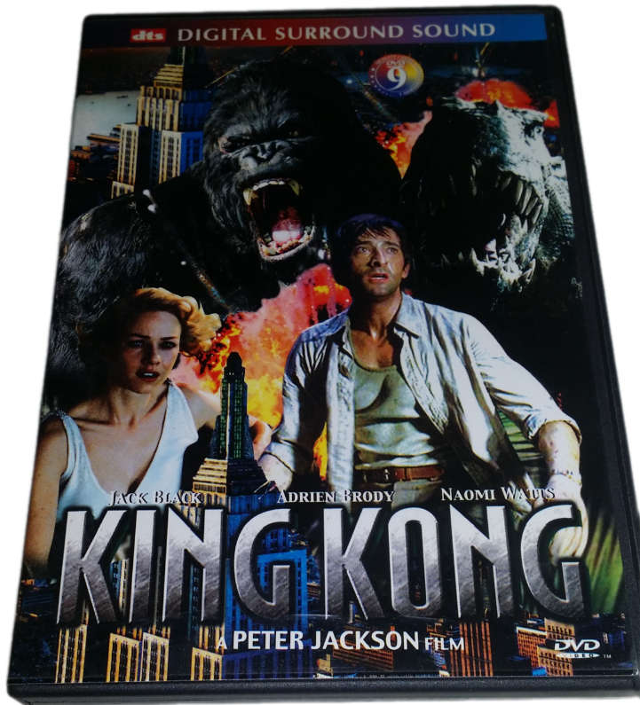 DVD movie   :  King Kong